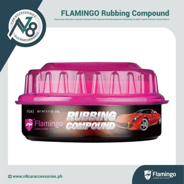 FLAMINGO Rubbing Compound 230g Genuine