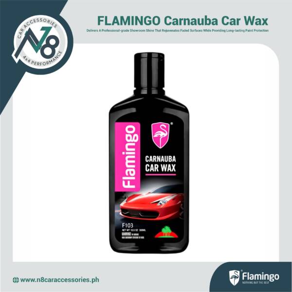 FLAMINGO Carnauba Car Wax 300ml Genuine