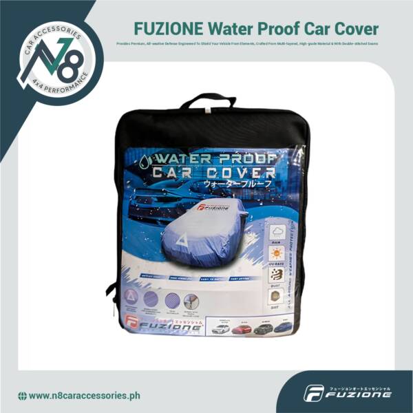 FUZIONE Water Proof Car Cover WP Reflector Genuine