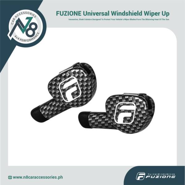 FUZIONE Universal Windshield Wiper Up Carbon Genuine