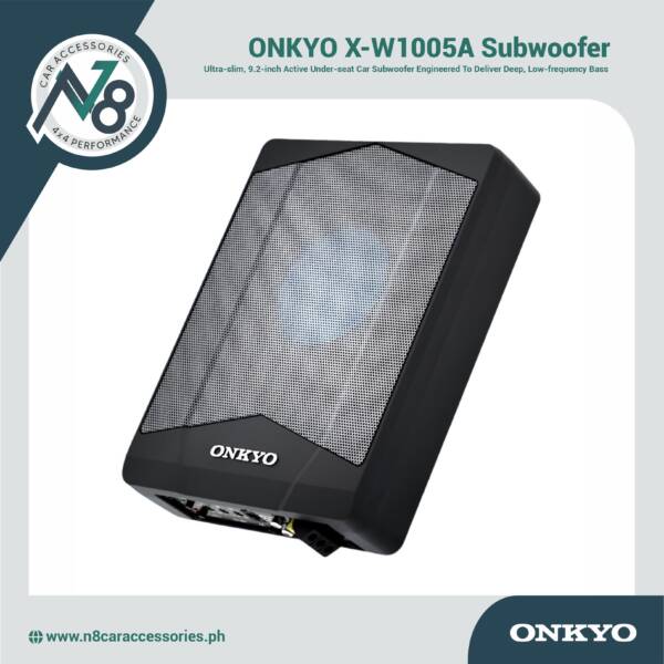 ONKYO X-W1005A 10" Active Subwoofer With Aluminum Casing Genuine