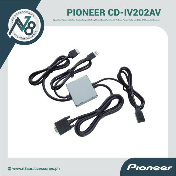 PIONEER CD-IV202AV AppRadio Mode VGA/USB Interface Cable For iPhone5 Genuine