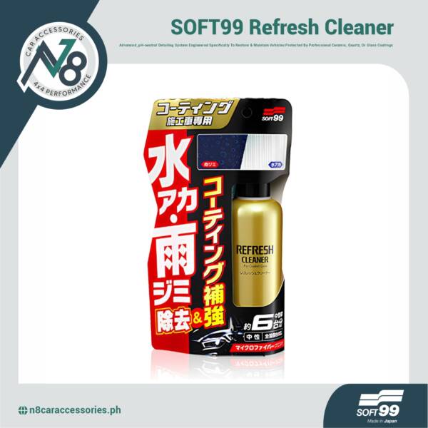 SOFT99 Refresh Cleaner for Coated Cars 180ml Genuine