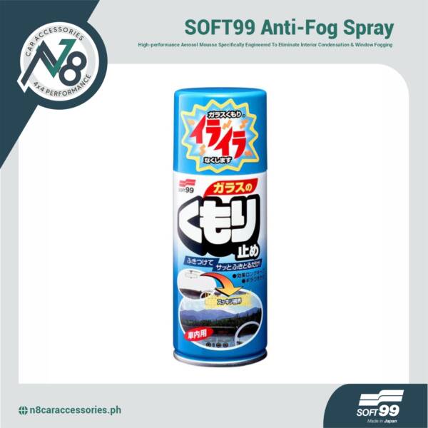SOFT99 Anti-Fog Spray 180ml Genuine