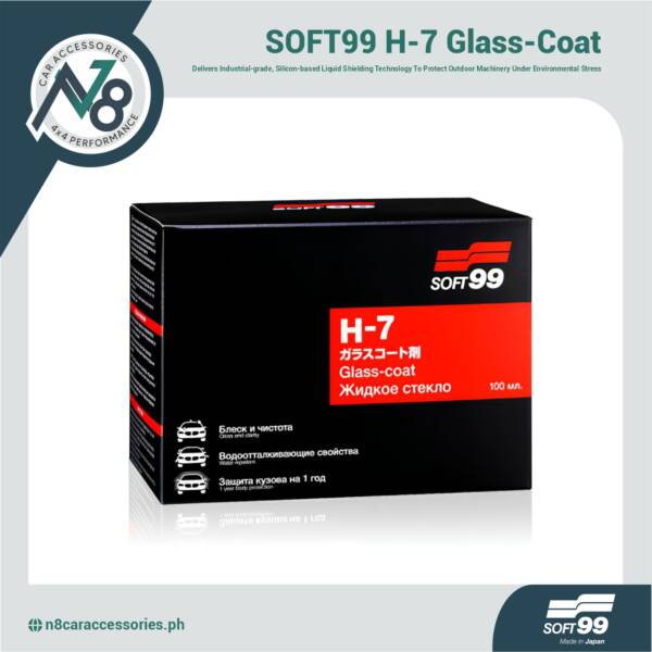 SOFT99 H-7 Glass-Coat 100ml Genuine