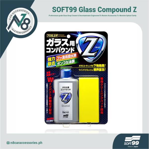 SOFT99 Glass Compound Z 100ml Genuine
