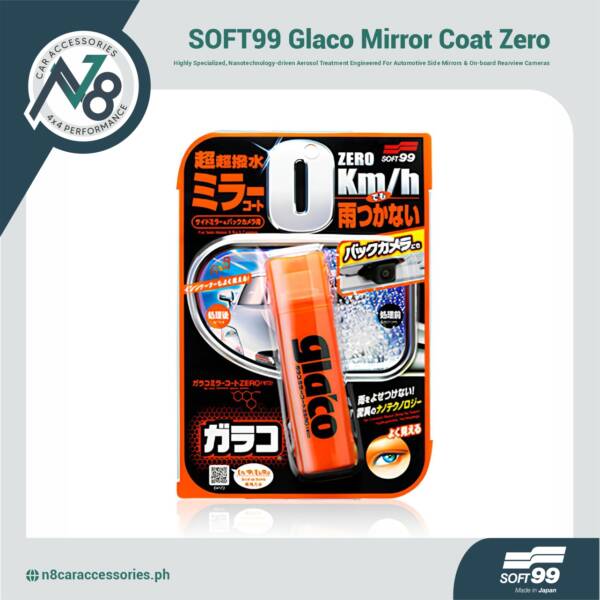 SOFT99 Glaco Mirror Coat Zero 40ml Genuine