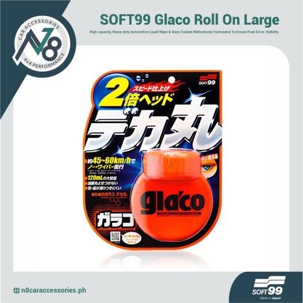 SOFT99 Glaco Roll On Large 120ml Genuine