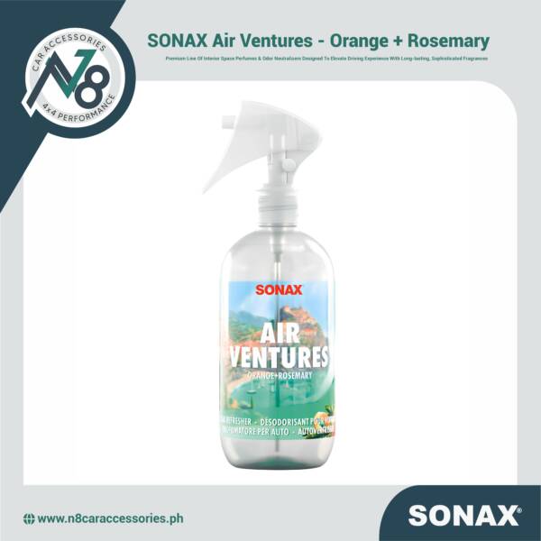 SONAX Air Ventures - Orange + Rosemary Air Freshener Genuine