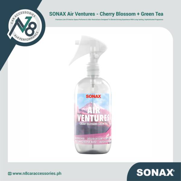 SONAX Air Ventures - Cherry Blossom + Green Tea Air Freshener Genuine