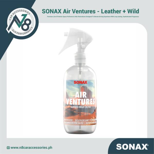 SONAX Air Ventures - Leather + Wild Air Freshener Genuine