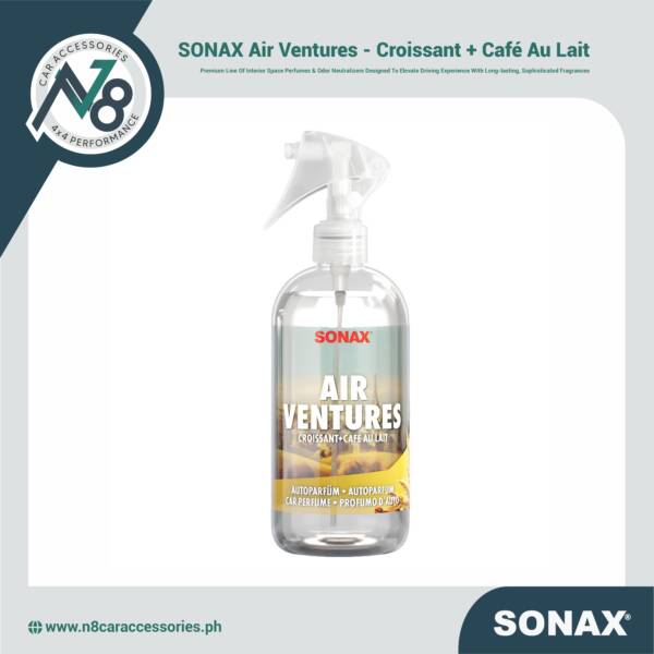SONAX Air Ventures - Croissant + Café Au Lait Air Freshener Genuine