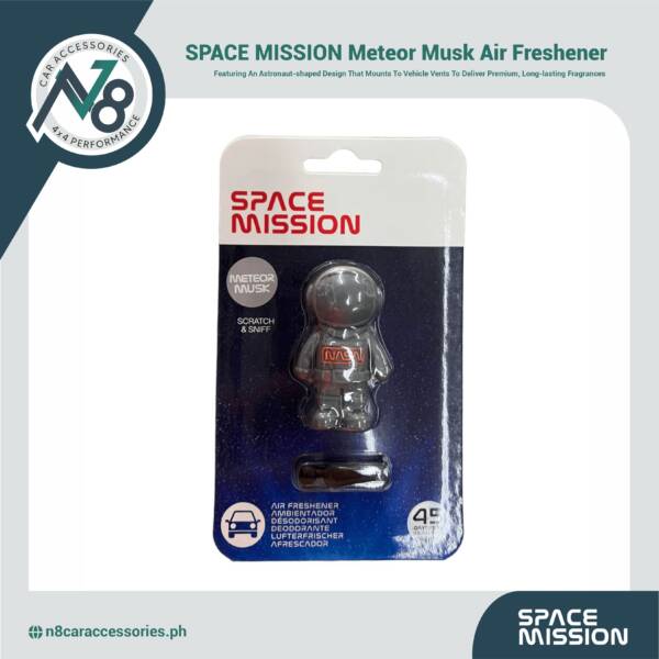 SPACE MISSION Meteor Musk Air Freshener Genuine