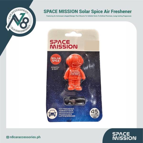 SPACE MISSION Solar Spice Air Freshener Genuine