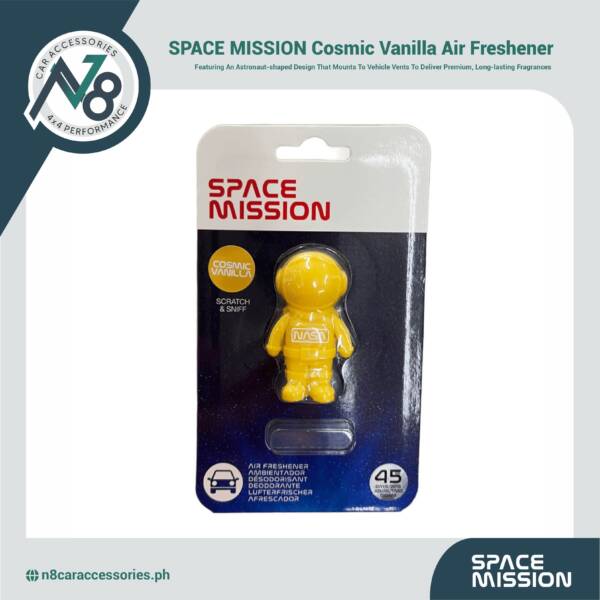 SPACE MISSION Cosmic Vanilla Air Freshener Genuine