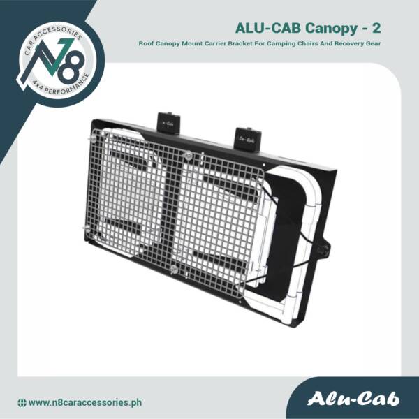 ALU-CAB Canopy - 2 Front Runner Chair Carrier and Recovery Grill Genuine