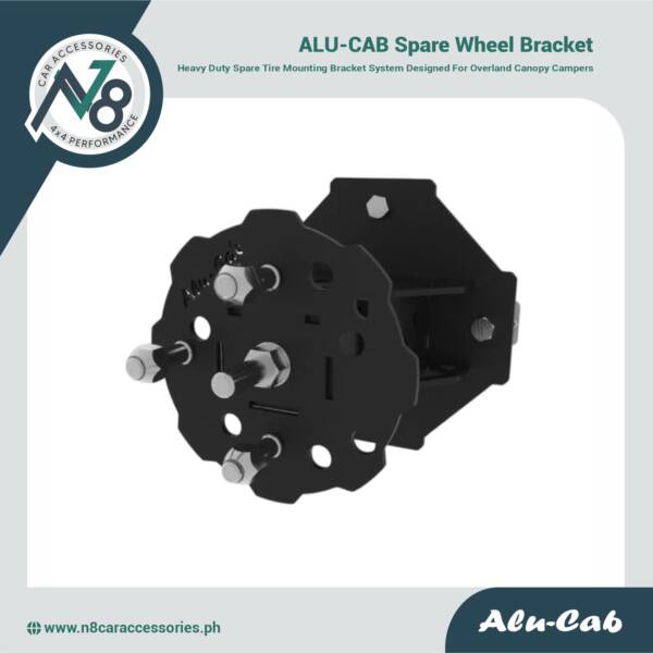 ALU-CAB Canopy Camper Spare Wheel Bracket Genuine