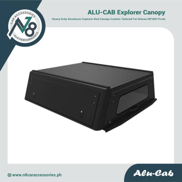 ALU-CAB Explorer Canopy for Nissan NP300 Pro4x D23- 2021+ Genuine