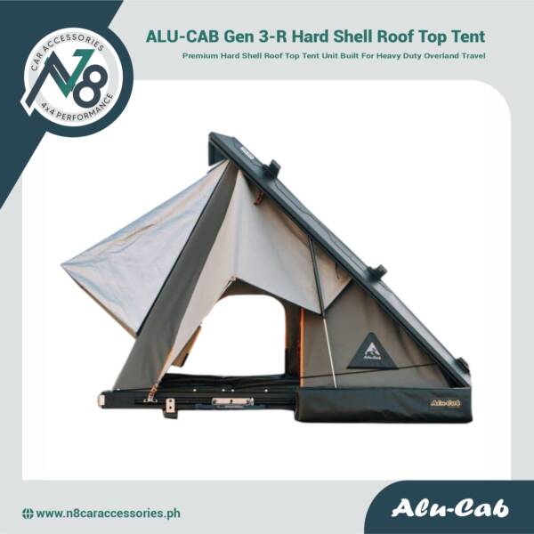 ALU-CAB Gen 3-R Hard Shell Roof Top Tent Genuine