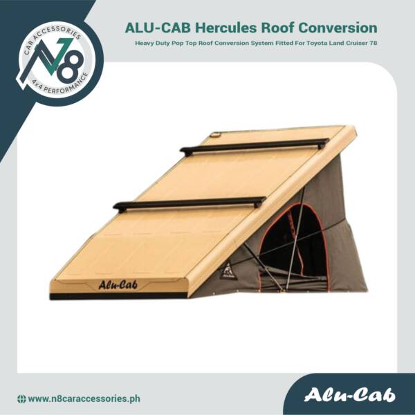ALU-CAB Hercules Roof Conversion - Land Cruiser 78 Genuine