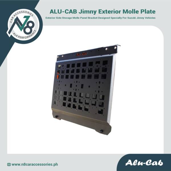 ALU-CAB Jimny Exterior Molle Plate Genuine