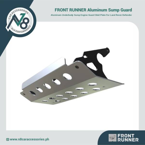 FRONT RUNNER Land Rover Defender (1983-2016) Aluminum Sump Guard Genuine