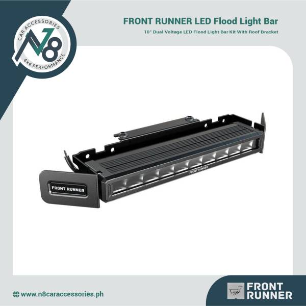 FRONT RUNNER 10"/LED Light Bar VX250-FL/12V/24V/Flood Beam & Mounting Bracket Genuine