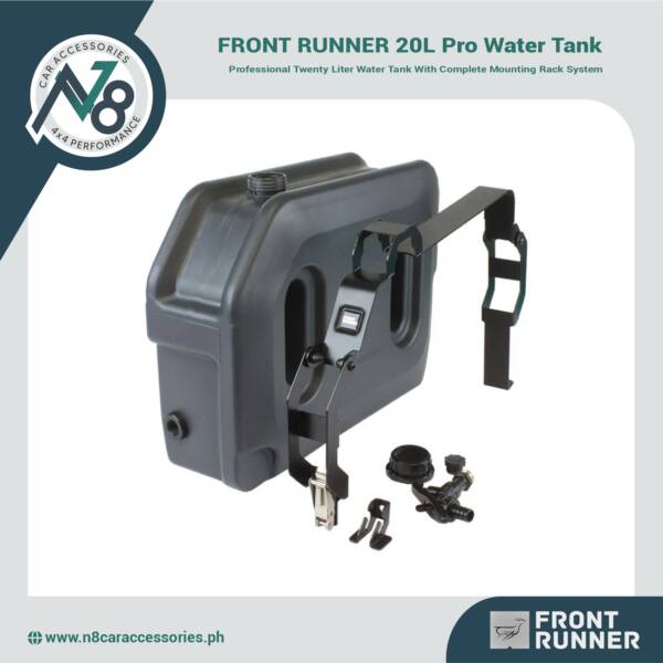 FRONT RUNNER 20L Pro Water Tank with Mounting System Genuine