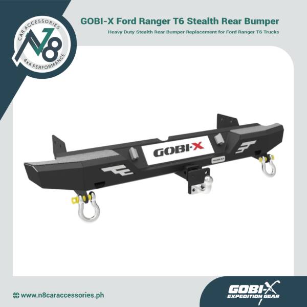 GOBI-X Ford Ranger T6 Stealth Rear Bumper Genuine