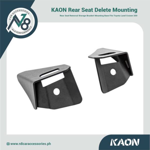 KAON Rear Seat Delete Mounting Points to suit Toyota Land Cruiser 200 Genuine
