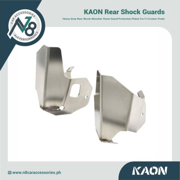 KAON Rear Shock Guards for Toyota FJ Cruiser & Prado 150 Genuine