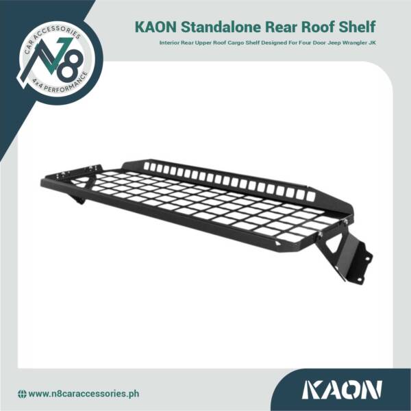 KAON Standalone Rear Roof Shelf for Jeep Wrangler JK 4 Door Genuine