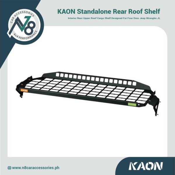 KAON Standalone Rear Roof Shelf for Jeep Wrangler JL 4 Door Genuine