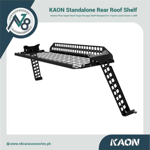 KAON Standalone Rear Roof Shelf for Toyota Land Cruiser 200 Genuine
