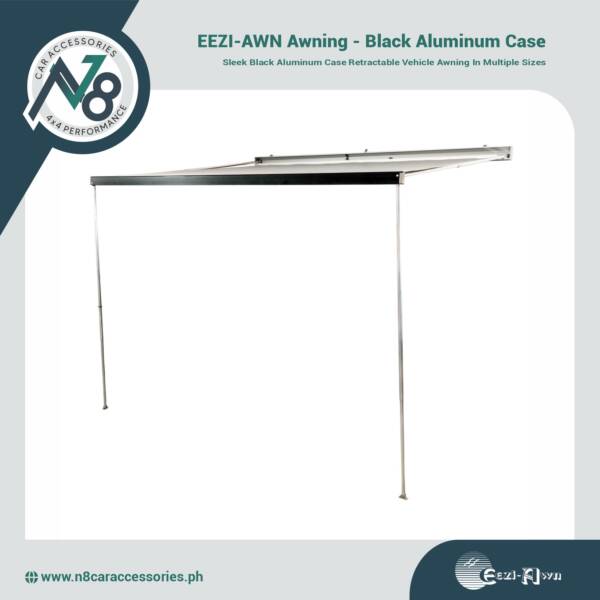 EEZI-AWN Series 1000 Awning - Black Aluminum Case Genuine