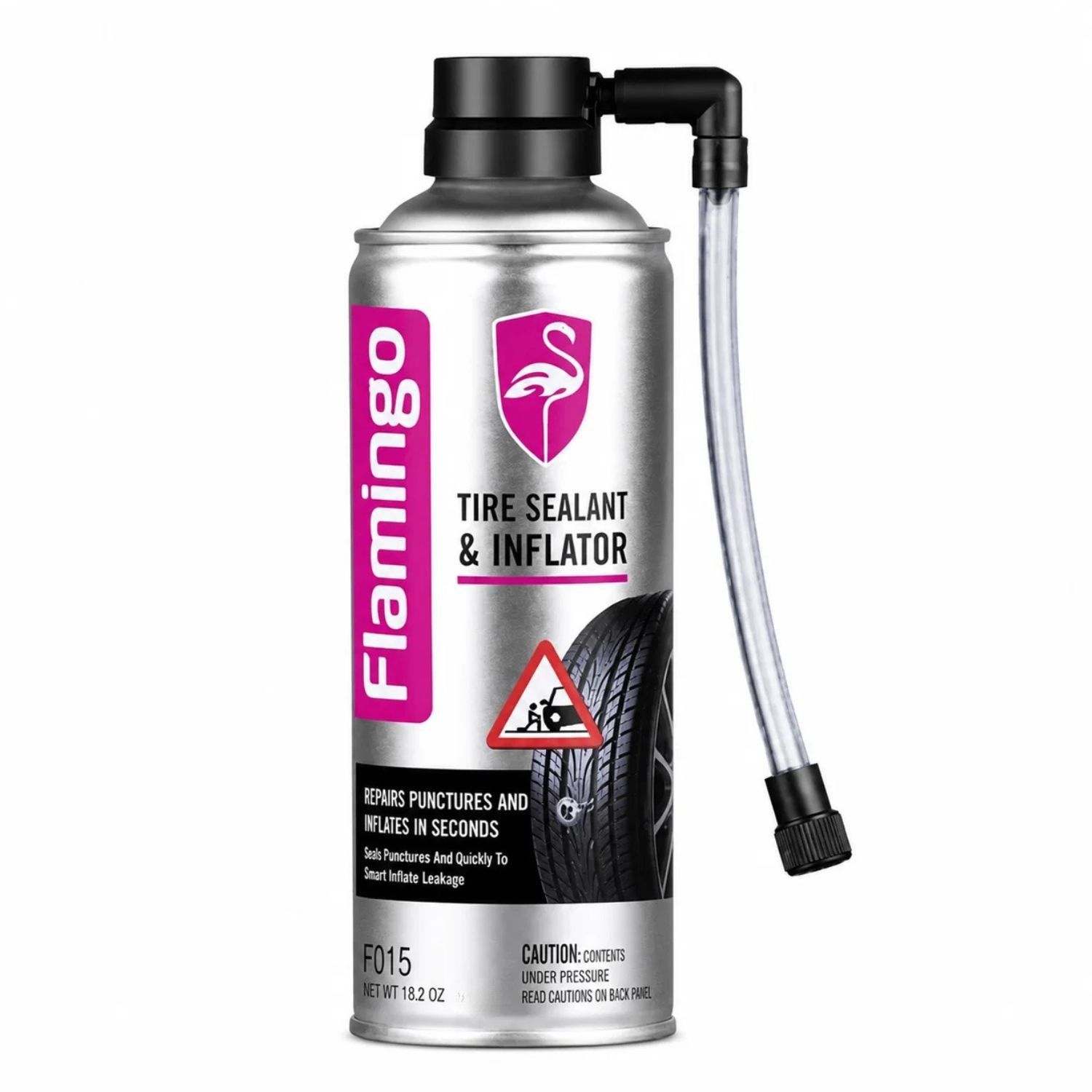 FLAMINGO Tire Sealant & Inflator 450ml Genuine - Image 2